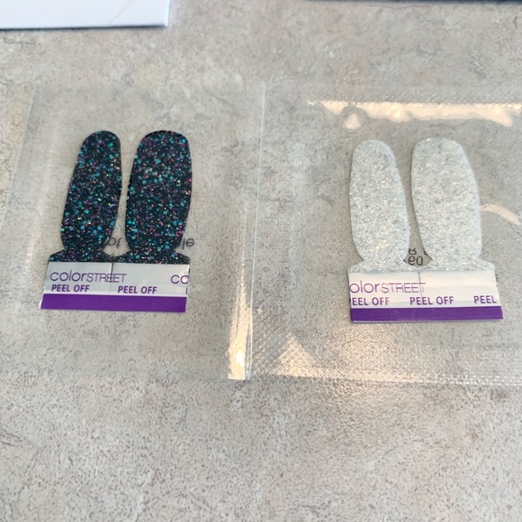 NEW SEALED Lot of 6 Color Street 100% Real Nail Polish Strips + 2 Free Accents - Picture 6 of 7